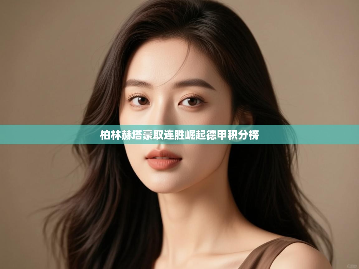 爱游戏在线官网-柏林赫塔豪取连胜崛起德甲积分榜  第4张